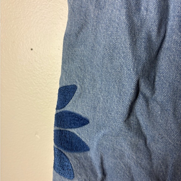 Urban outfitters Floral Embroidered Denim Jeans - Picture 10 of 10
